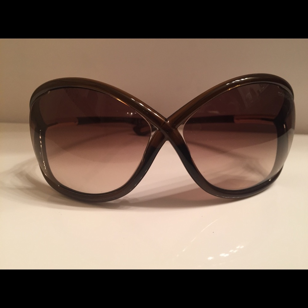 *SOLD* Tom Ford Whitney Brown Sunglasses